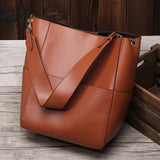BUCKET | LARGE BUCKET MESSENGER BAG