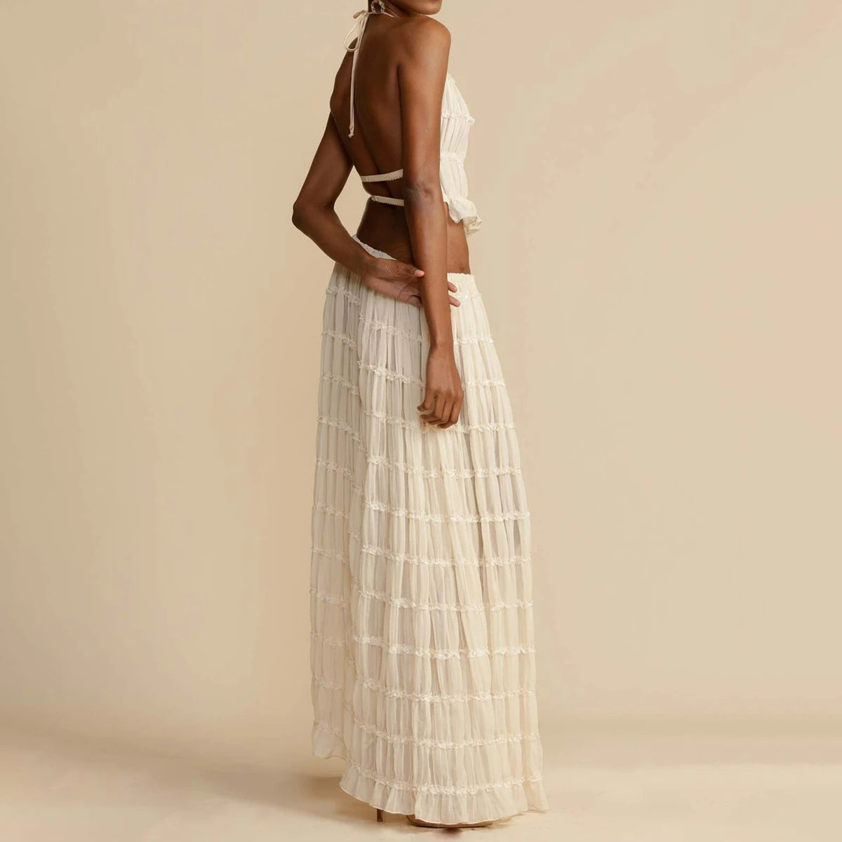 BELLA | HALTER & SKIRT SET