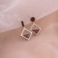 FROST | ASYMMETRIC FROSTY EARRINGS