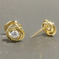 ELARA | MINIMALIST GOLD STUDS
