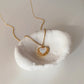 PARIS | VINTAGE SHELL LOVE PENDANT