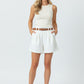 SYLVIE | PLEATED ELEGANCE SUIT SHORTS