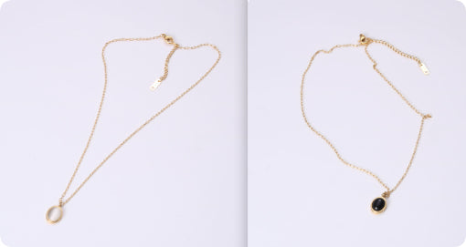 LUNA | CLAVICLE STEEL CHAIN