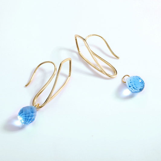 GEMMA | CRYSTAL STUD EARRINGS