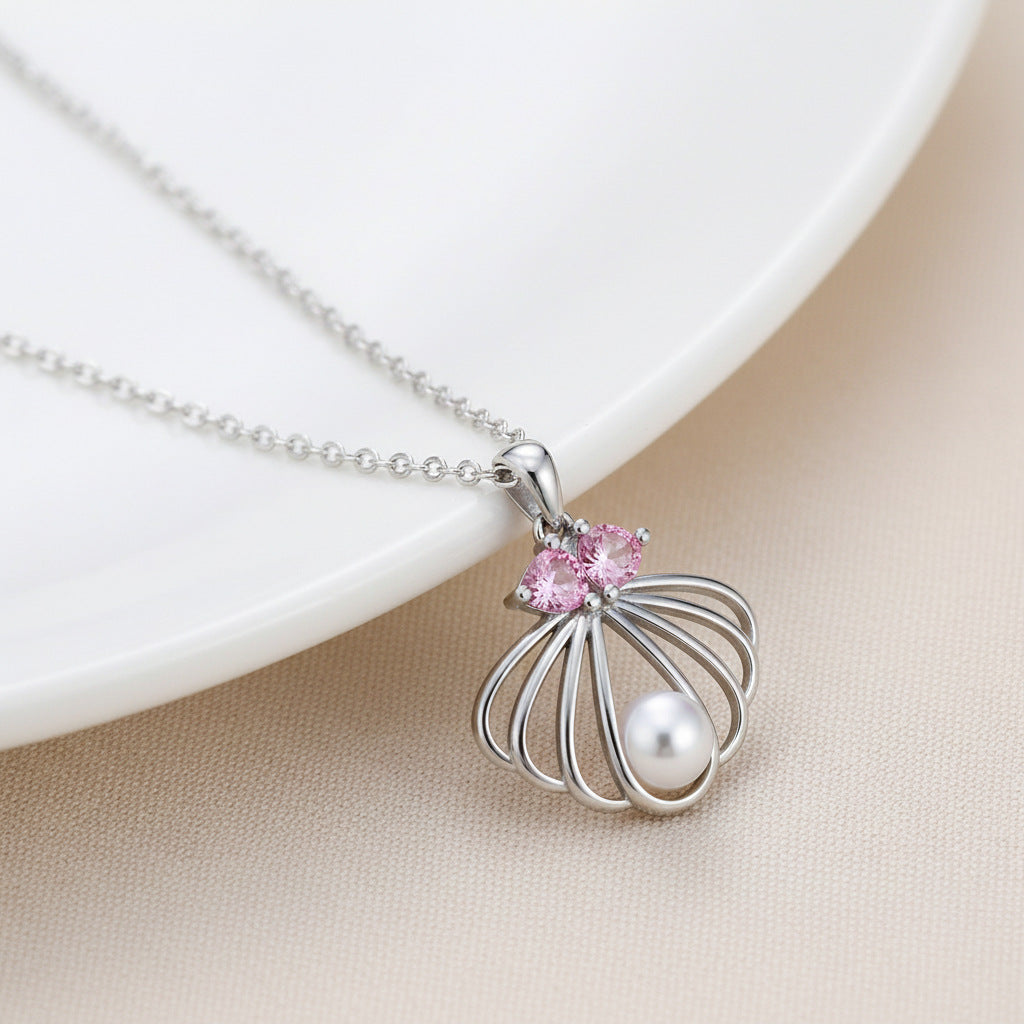 MARINA | SHELL MERMAID PENDANT
