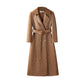 NADINE | LONG LEATHER TRENCH