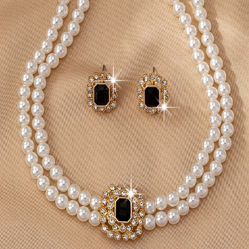 LYRA | PEARL & DIAMOND SET