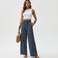 MARINA | STRIPED WIDE-LEG PANTS