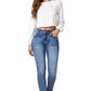 LENA | STRETCH MINIMALIST JEANS