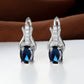 GARNET | CHAMPAGNE GOLD EAR CLIPS