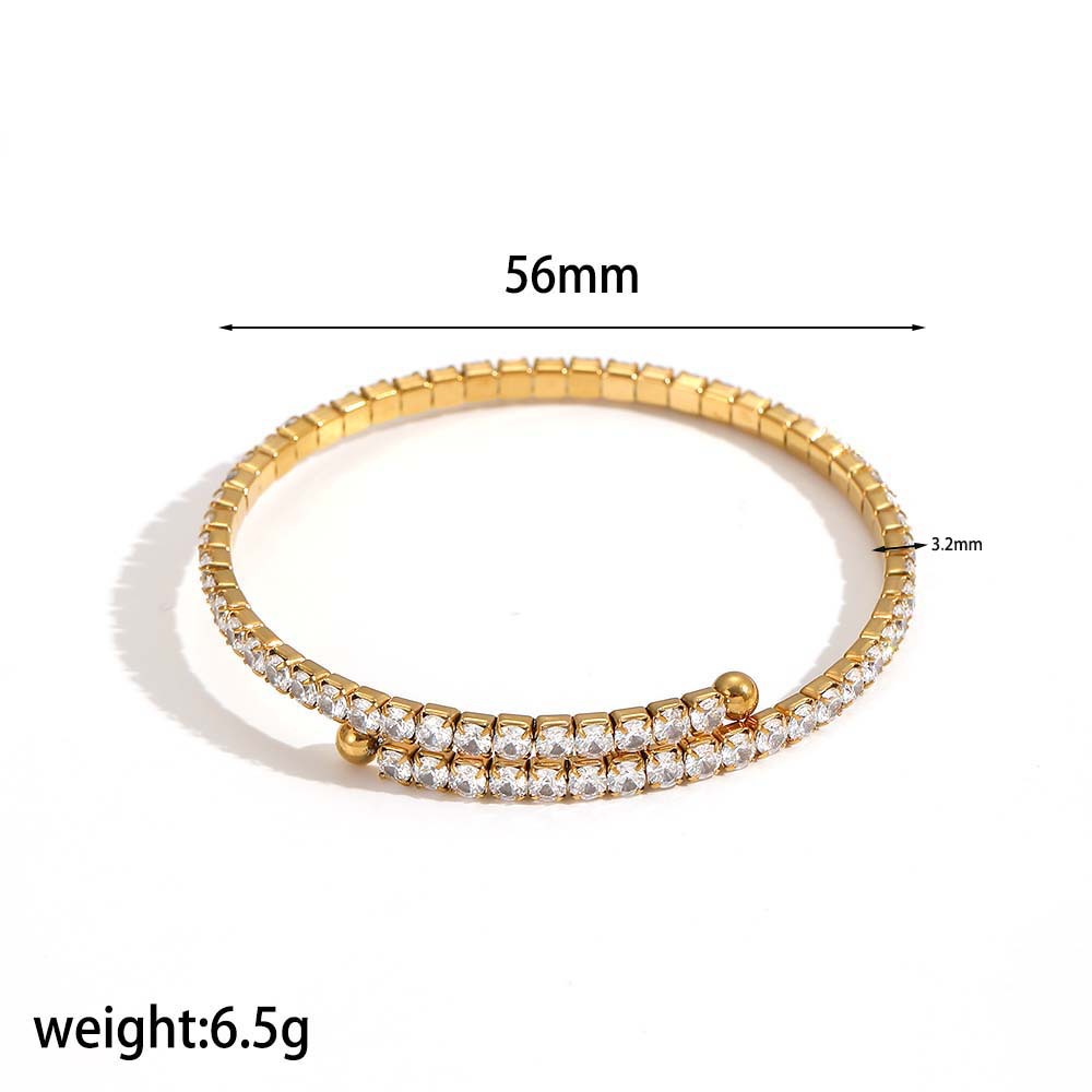 STEEL | DIAMOND STEEL BRACELET