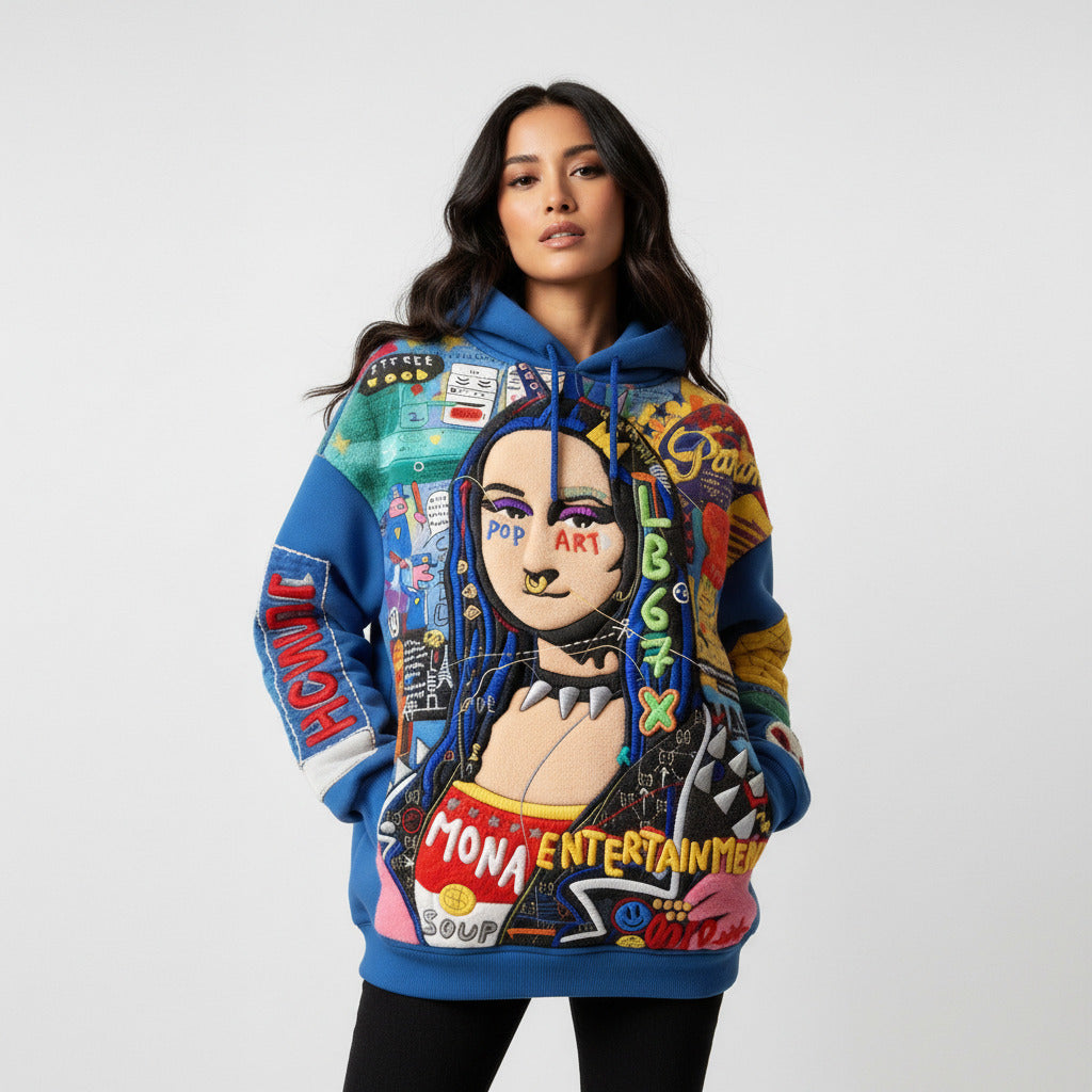 AURA | COZY PRINT PULLOVER