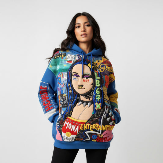 AURA | COZY PRINT PULLOVER