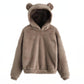 COSY | SOFT-TEXTURE "AURICLE" HOODIE