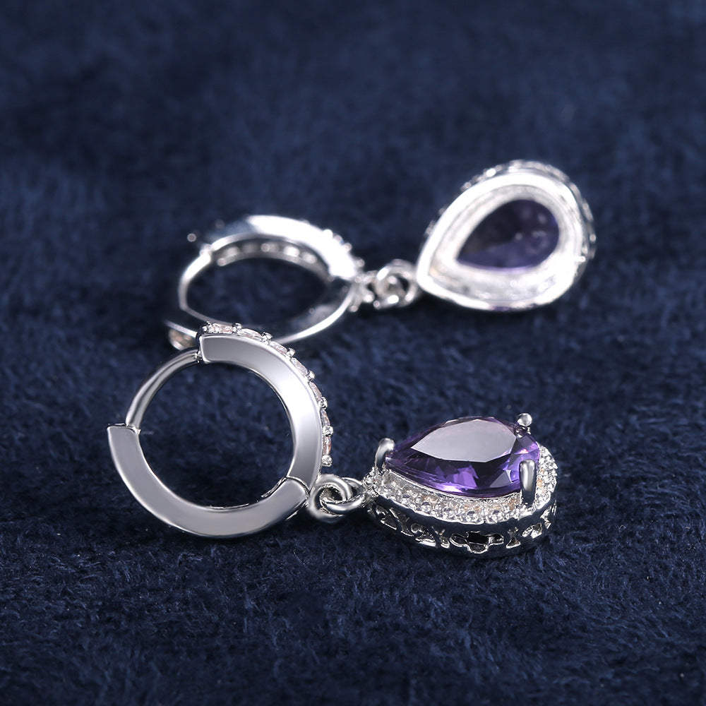 VIOLET | PRONG SET PURPLE GEMSTONE