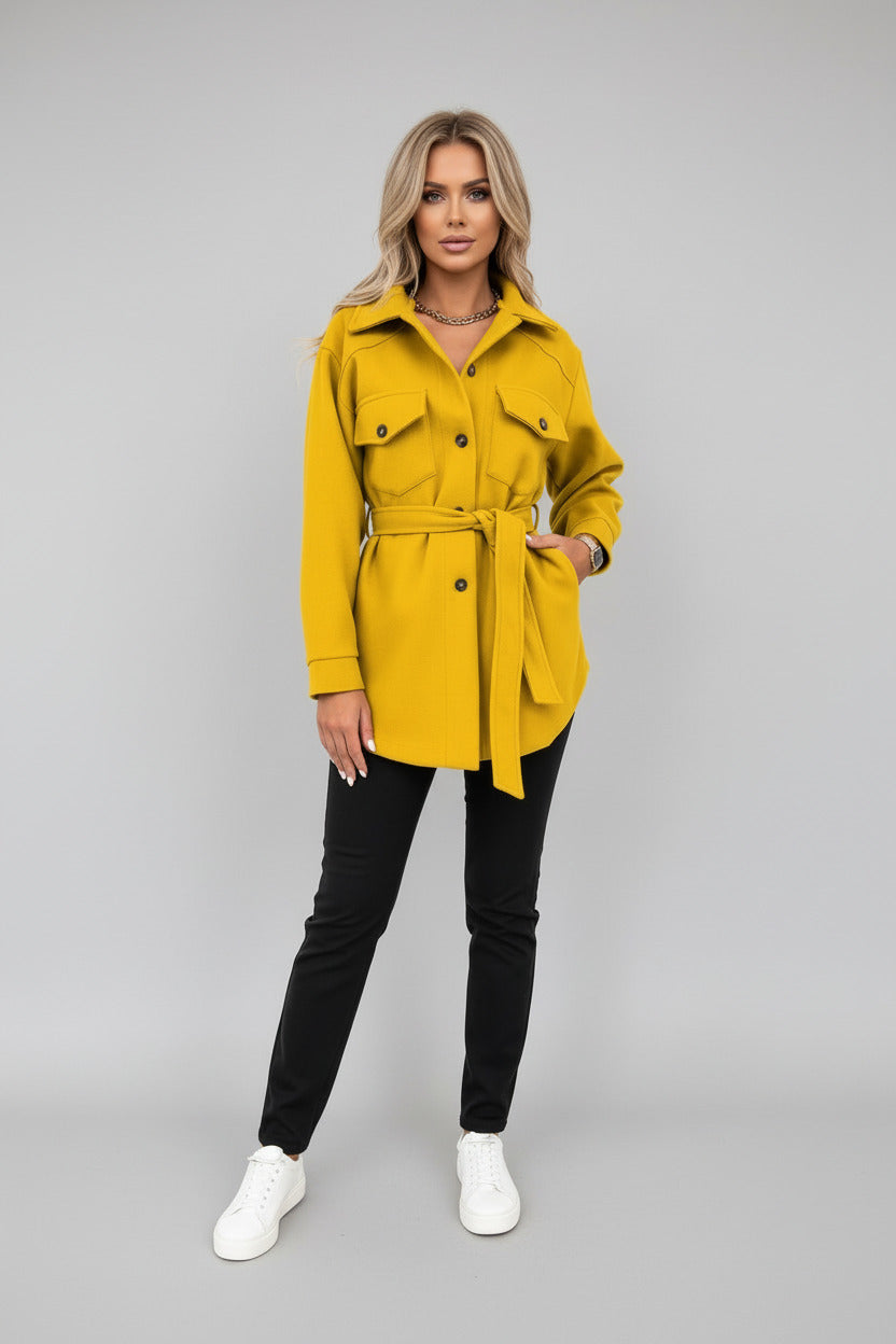 ADELE | LACE-UP POCKET JACKET