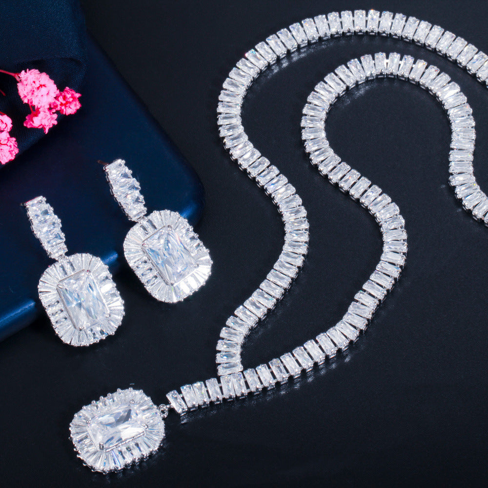 PLATA | PLATINUM ZIRCON SET