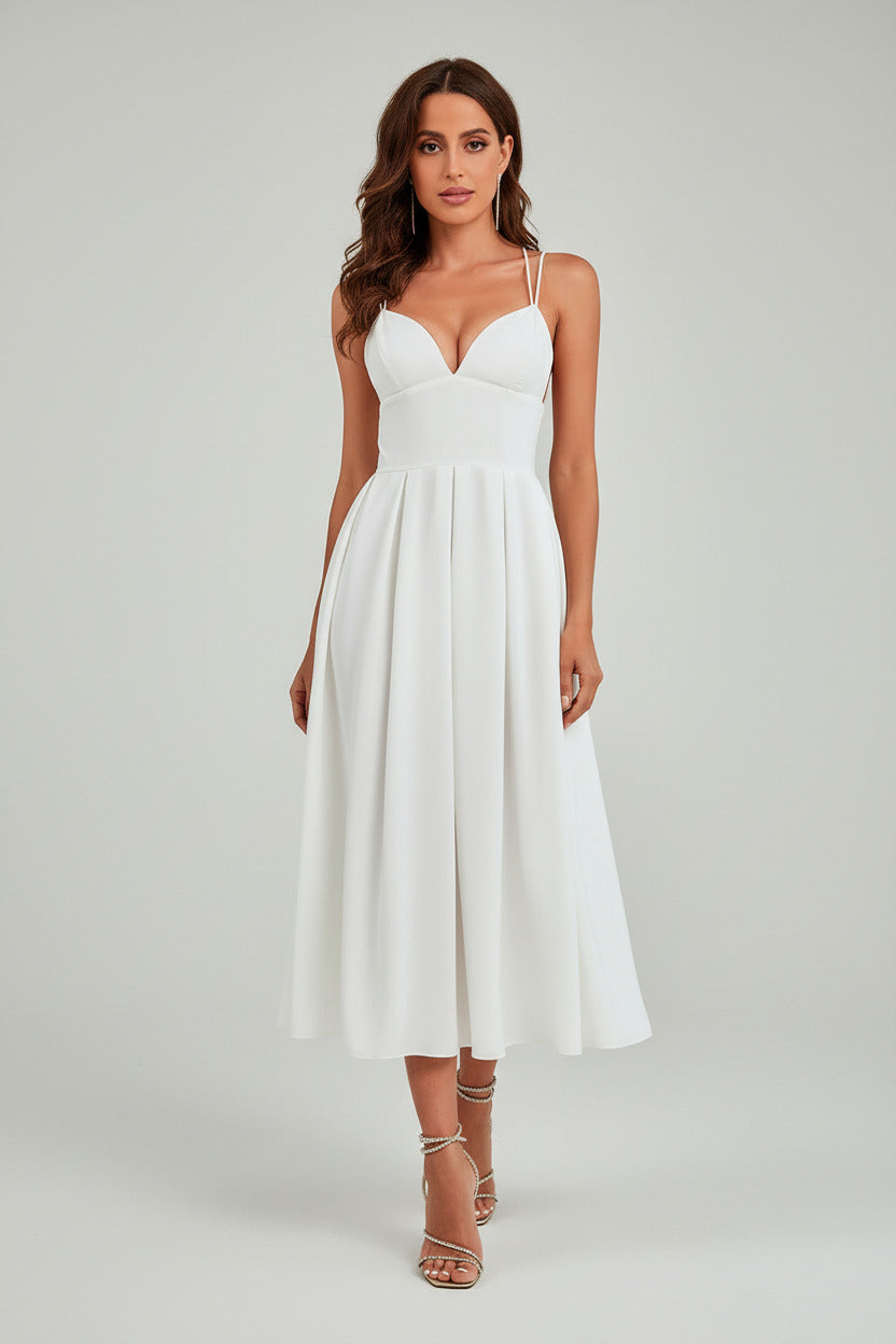 TESSA | COLORBLOCK SWING DRESS