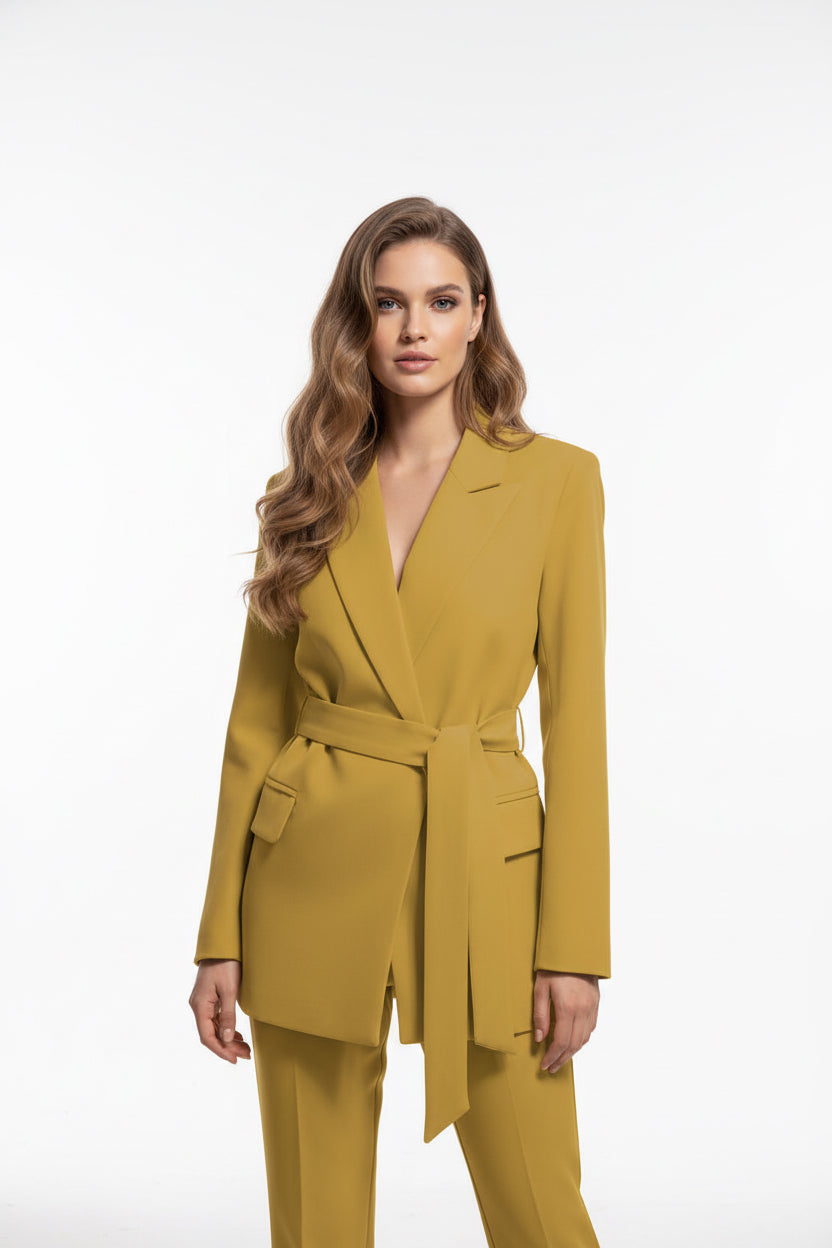 SERENA | LACE-UP SLIM BLAZER