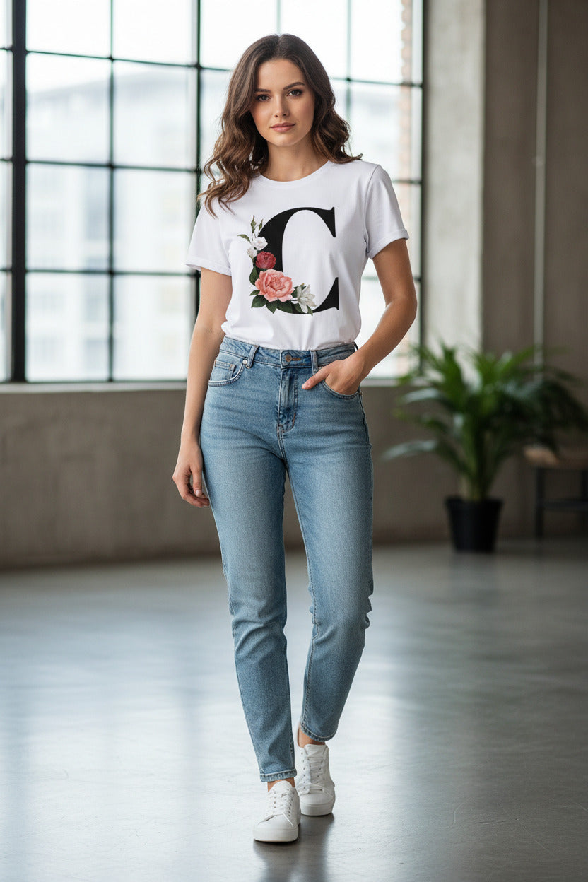 KYRA | FLORAL MONOGRAM