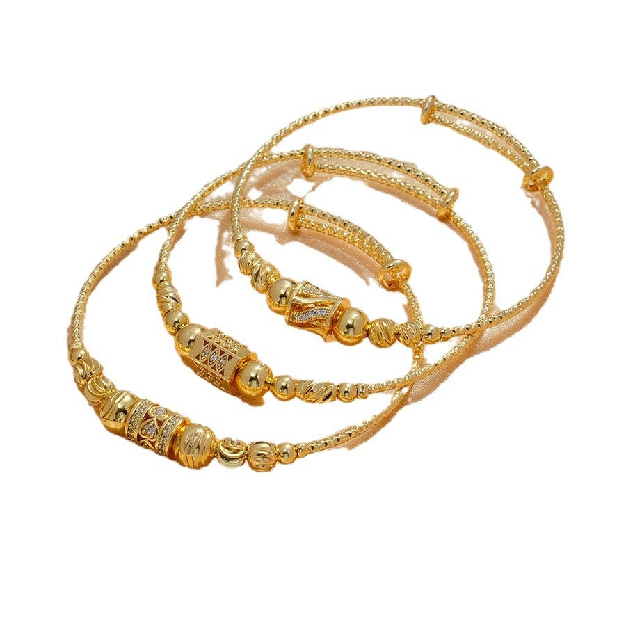 SERAPHINA | ARABIC GOLD BANGLE