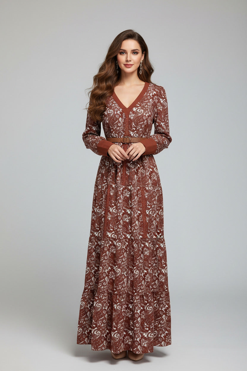 REINA | POCKET RUFFLE DRESS