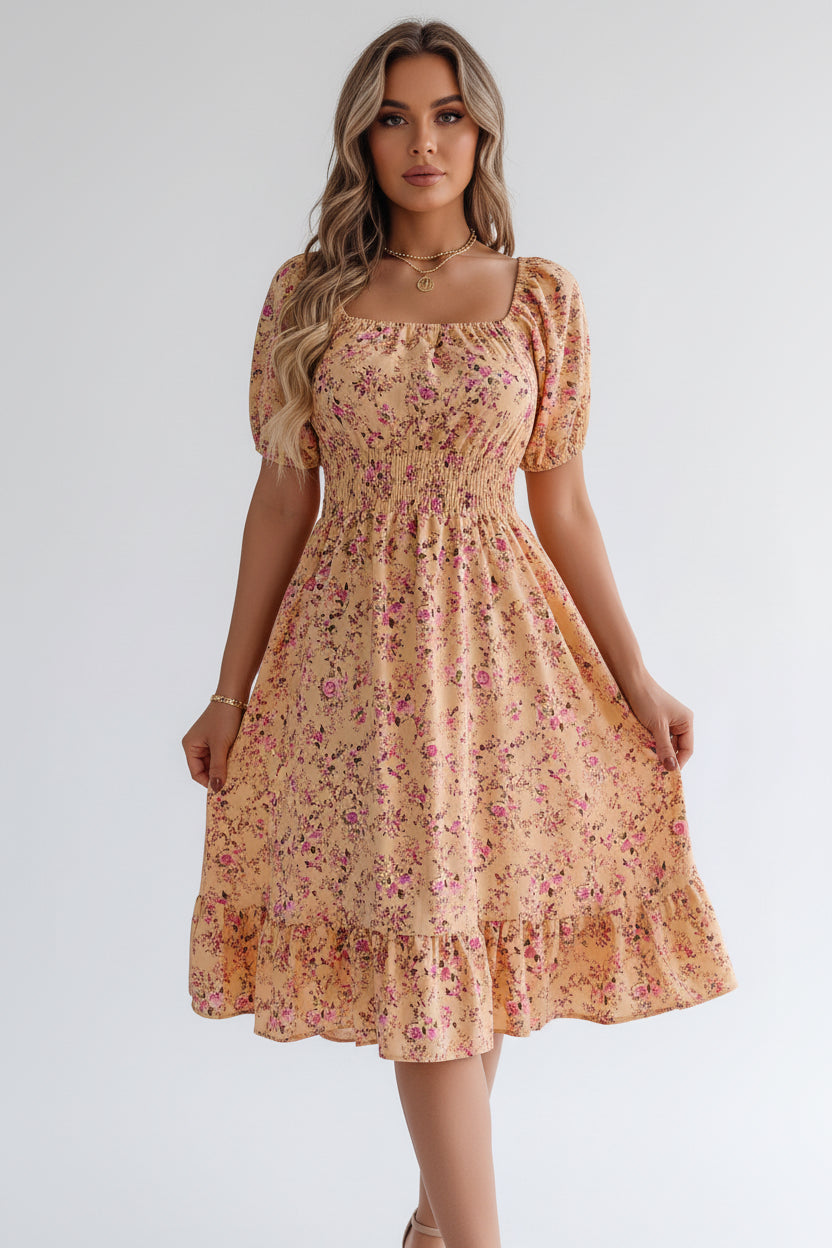 CHLOE | FLORAL SQUARE COLLAR