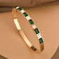 EMERALD | SHELL DIAMOND TITANIUM BRACELET