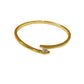 ROUND | GOLD ZIRCONIA ROUND BRACELET