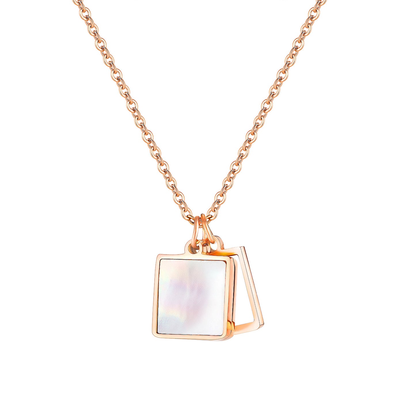 HANA | SQUARE MINIMALIST PENDANT