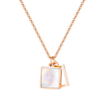 HANA | SQUARE MINIMALIST PENDANT
