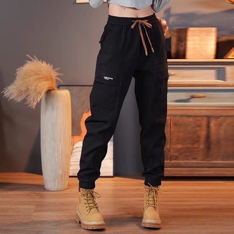 AXEL | ANKLE-TIED CARGO PANTS