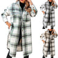 FLORA | PLAID FLANNEL LONGCOAT