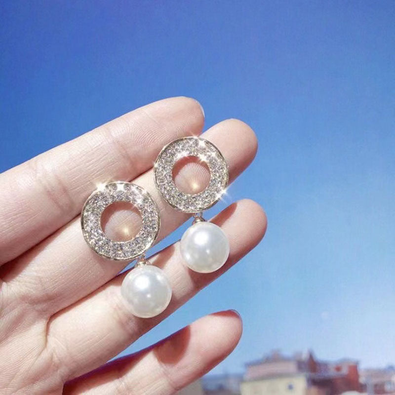 PEARL | CUTE PEARL DROP EARRINGS