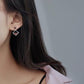FROST | ASYMMETRIC FROSTY EARRINGS