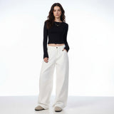 BLANCHE | LOOSE WHITE PANTS