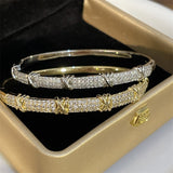 BAMBOO | FULL DIAMOND BAMBOO BRACELET