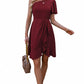 SELENA | OFF-SHOULDER RUFFLE DRESS