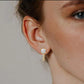 HORSE | HORSESHOE DIAMOND EAR CLIPS
