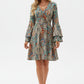 CLARA | FLORAL LONG SLEEVE DRESS