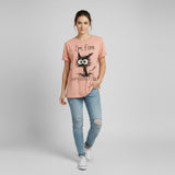JULIETTE | MINIMALIST LINEAR PRINT TEE