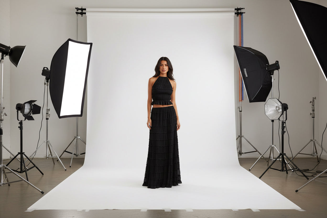 BELLA | HALTER & SKIRT SET