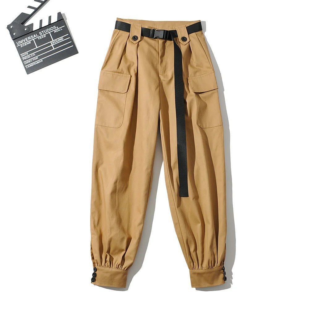 FREYA | BELTED CARGO WIDE-LEG
