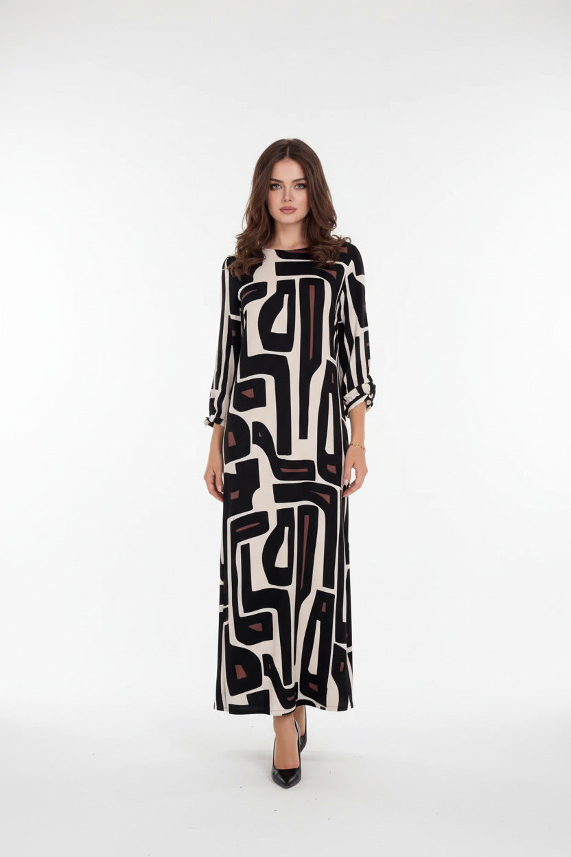 ALMA | ABSTRACT PRINT MIDI