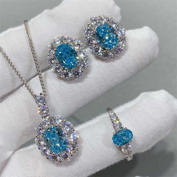 AQUA | AQUAMARINE JEWELLERY SET