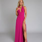 ARIA| HALTER MAXI DRESS