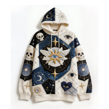 DUSK | SLOUCHY PRINT SWEATER