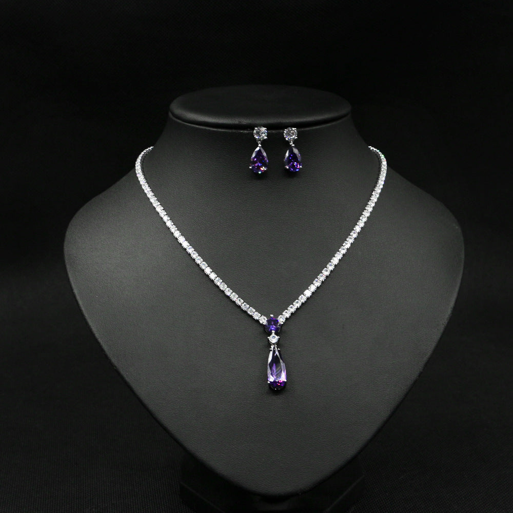 ZARA | MINIMALIST ZIRCON SET