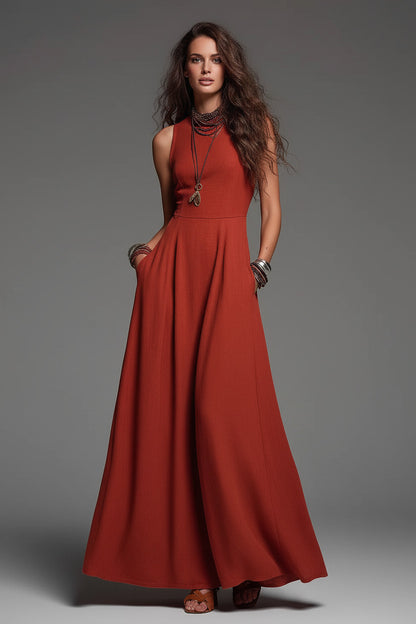 NEVA | POCKET SLEEVELESS DRESS