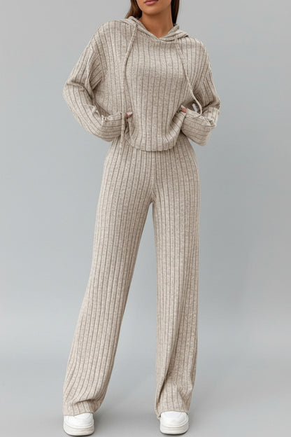 COSETTE | RIBBED LOUNGEWEAR TWO-PIECE SET